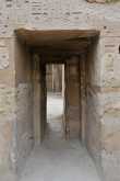 Overal hoekjes en gangetjes in de tempel van Amon 