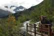 Op weg naar Exit Glacier 