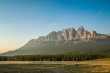 Castle mountain in de buurt van Banff  