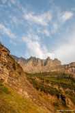 Langs de 'Going to the sun road' 