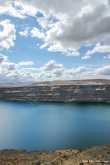 Prachtige wolken boven de Columiba River 