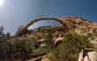 Landscape arch, ruim 100 meter 